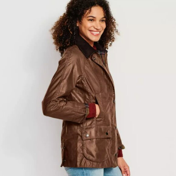 BARK BARBOUR BEADNELL WAX COTTON JACKET MSRP 438 BRITISH ICONIC Style Jackets Coats